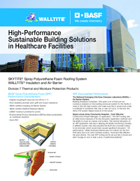 Thumbnail of document High-Performance Solutions for Healthcare Facilities