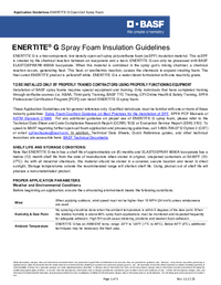 Thumbnail of document ENERTITE® G Open-cell Application Guidelines (English)
