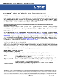 Thumbnail of document ENERTITE® G Open-cell Application Guidelines (Spanish)