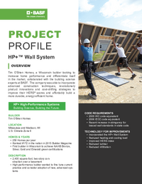 Thumbnail of document Project Profile: BASF HP+ Wall
