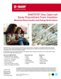 Thumbnail of document ENERTITE® Max Builder Sell Sheet
