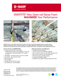 Thumbnail of document ENERTITE® Max Contractor Sell Sheet