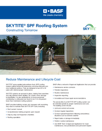 Thumbnail of document SKYTITE® Easy Maintenance Roof