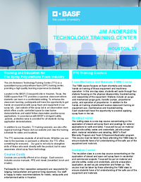 Thumbnail of document BASF Technology Training Center (TTC) Brochure