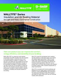 Thumbnail of document WALLTITE® Commercial Insulation and Air Barrier