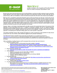 Thumbnail of document Jobsite Ventilation and Reentry Times