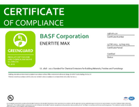 Thumbnail of document ENERTITE® Max Greenguard Certificate