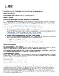 Thumbnail of document ENERTITE® G - LEED Certificate