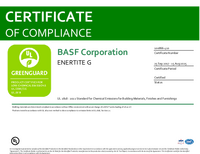 Thumbnail of document ENERTITE® G GREENGUARD Certificate