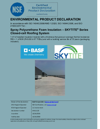 Thumbnail of document SKYTITE® Series Environmental Product Declaration (EPD)