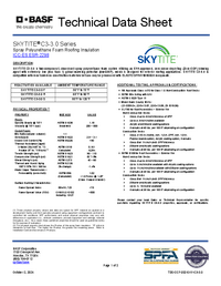 Thumbnail of document SKYTITE® C3-3.0 Technical Data Sheet